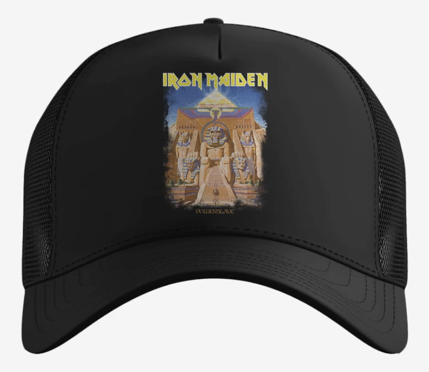 Gorro Negro de Powerslave Maiden