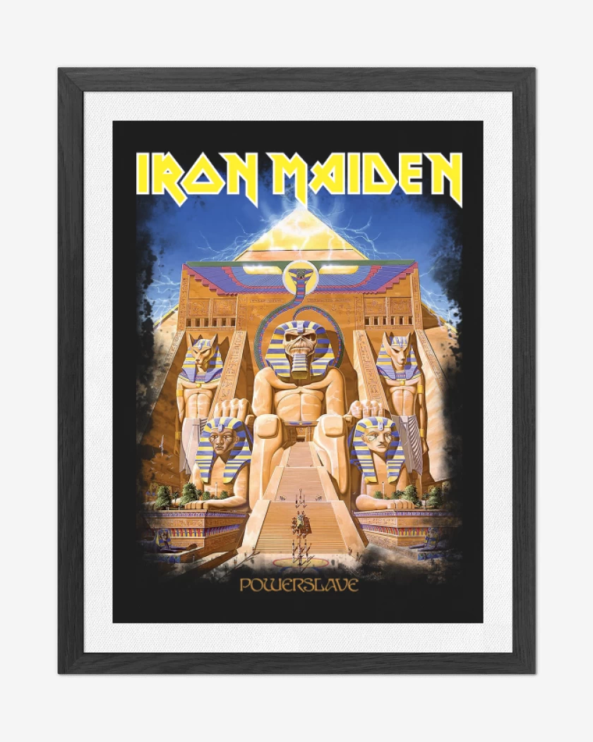 Cuadro decorativo Negro de Powerslave Maiden
