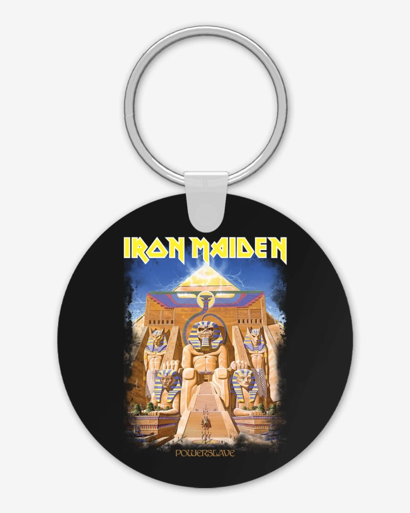 Llavero Negro de Powerslave Maiden