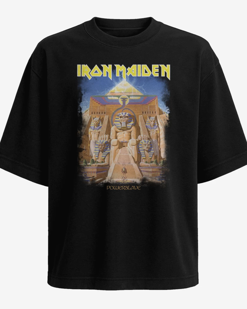 Polera Oversize Powerslave Maiden