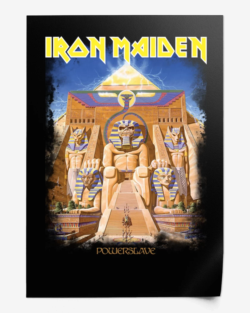 Print Powerslave Maiden