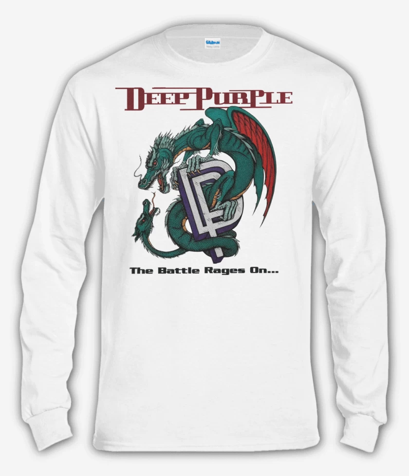 Polera manga larga Blanco de The Battle Rages On