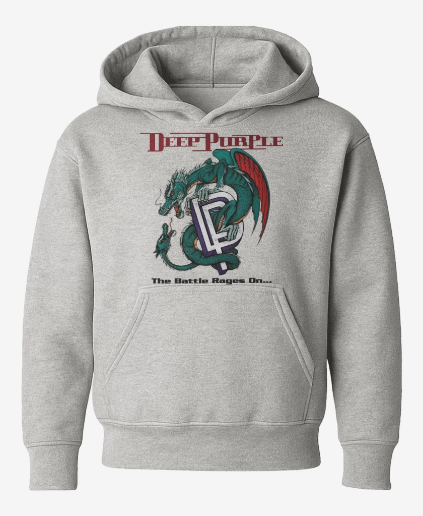Poleron de niño Gris Melange de The Battle Rages On