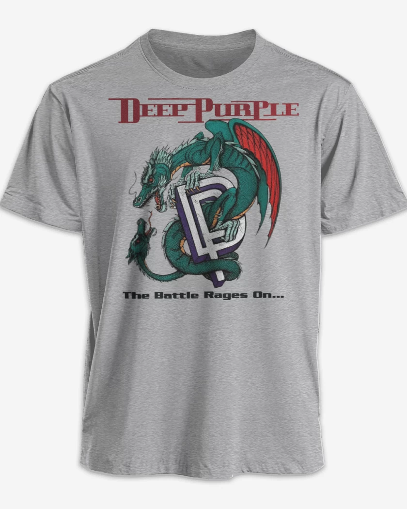 Polera premium Gris Melange de The Battle Rages On