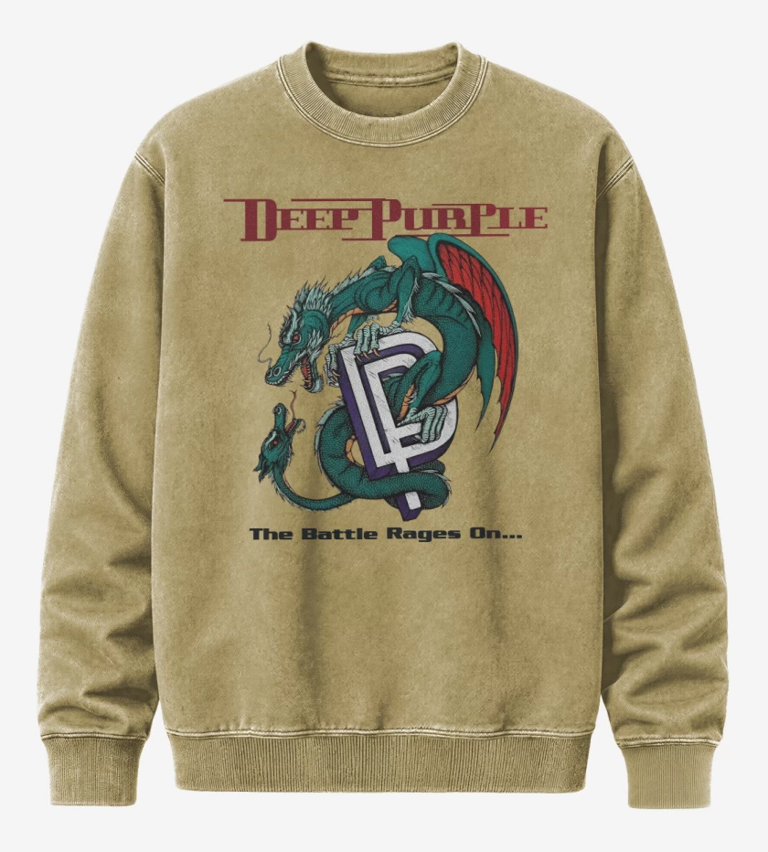 Poleron Polo Acid Wash Beige de The Battle Rages On