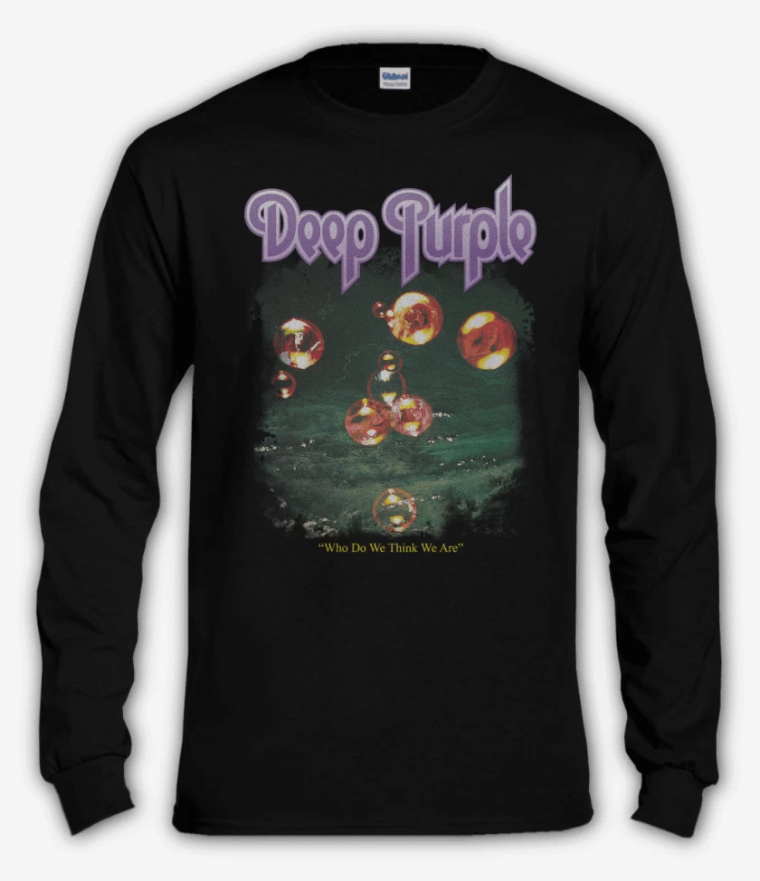 Polera manga larga Negro de Who Do We Think We Are