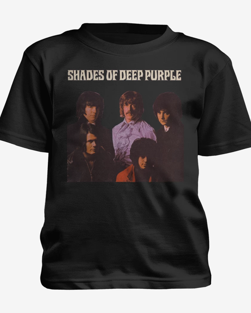 Polera de niño Negro de Shades of Deep Purple