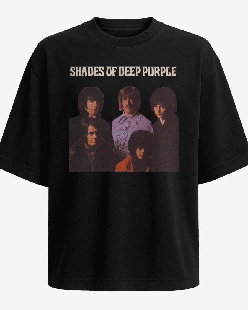 Polera Oversize Shades of Deep Purple
