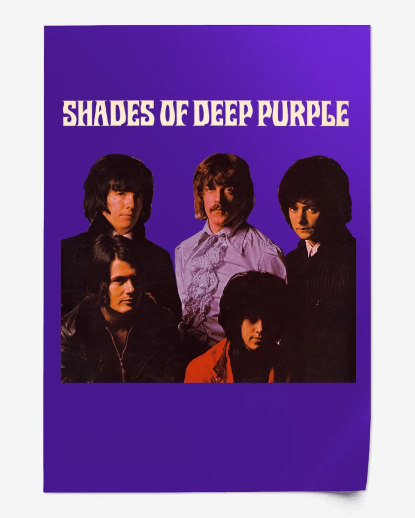 Print Shades of Deep Purple