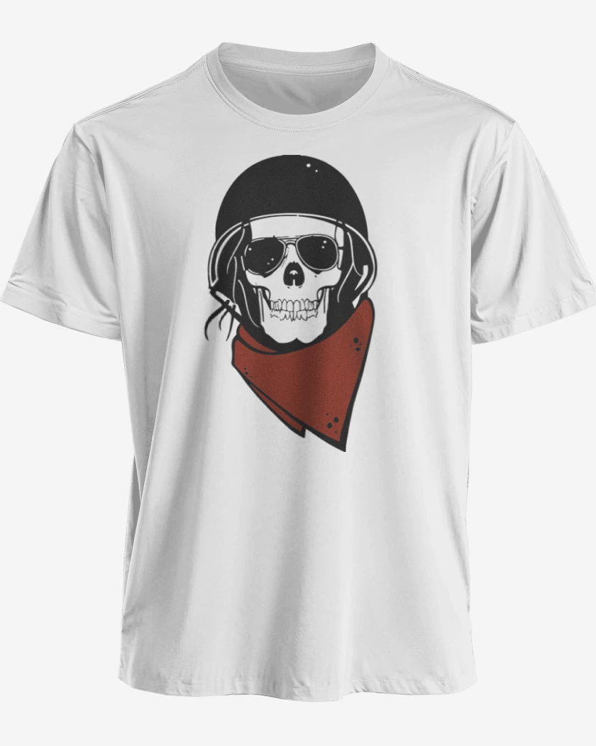 Polera Moto skull