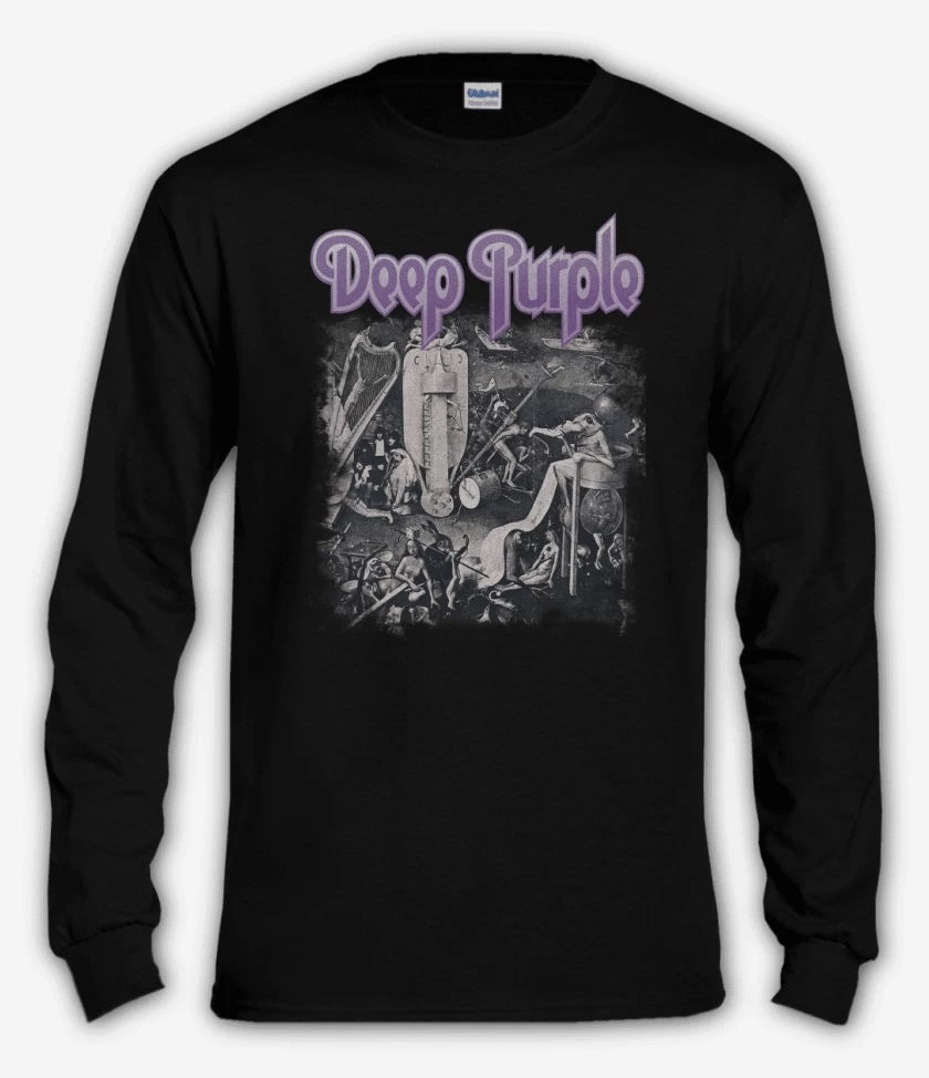 Polera manga larga Negro de Deep Purple III