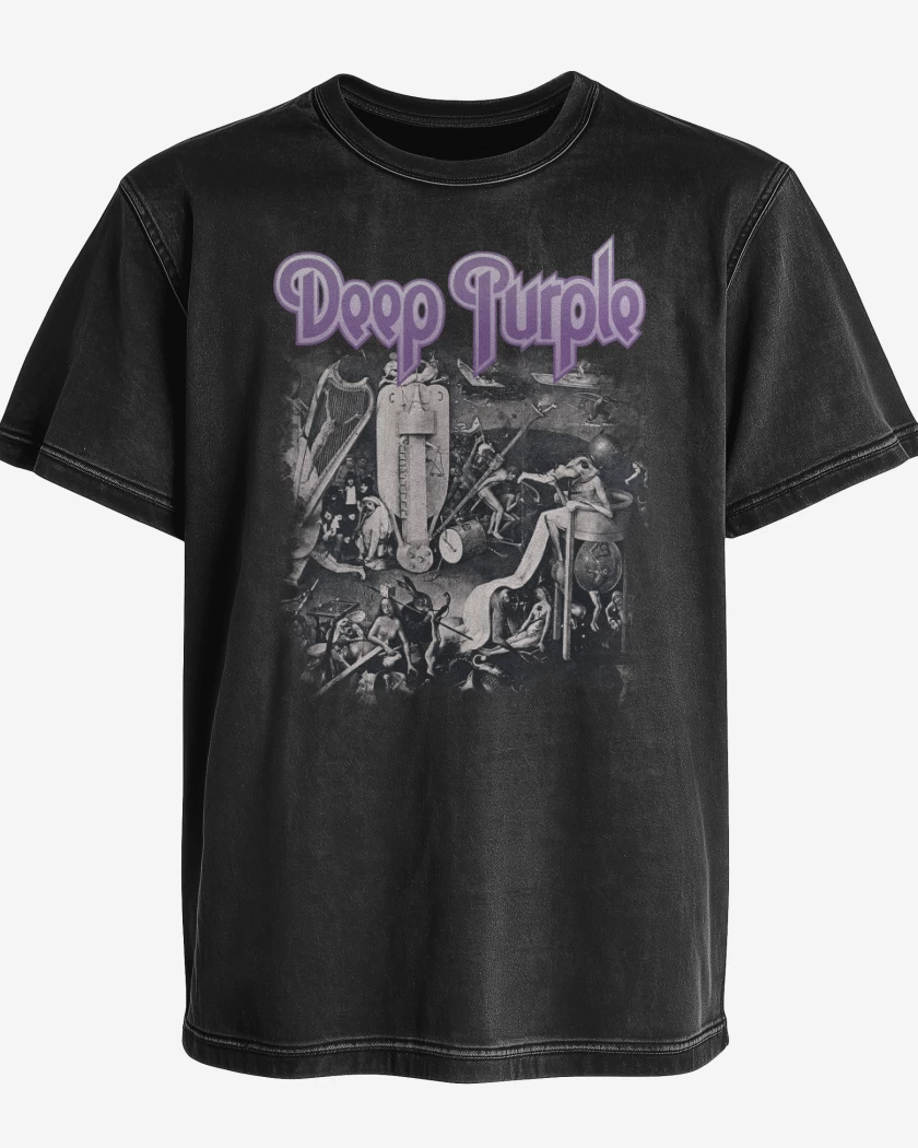 Polera desgastada Deep Purple III