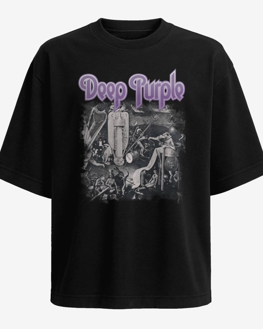 Polera Oversize Deep Purple III