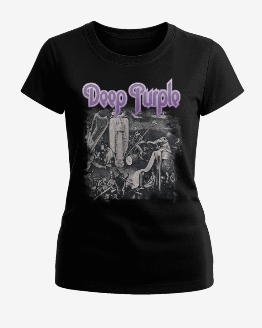 Polera de Mujer Negro de Deep Purple III