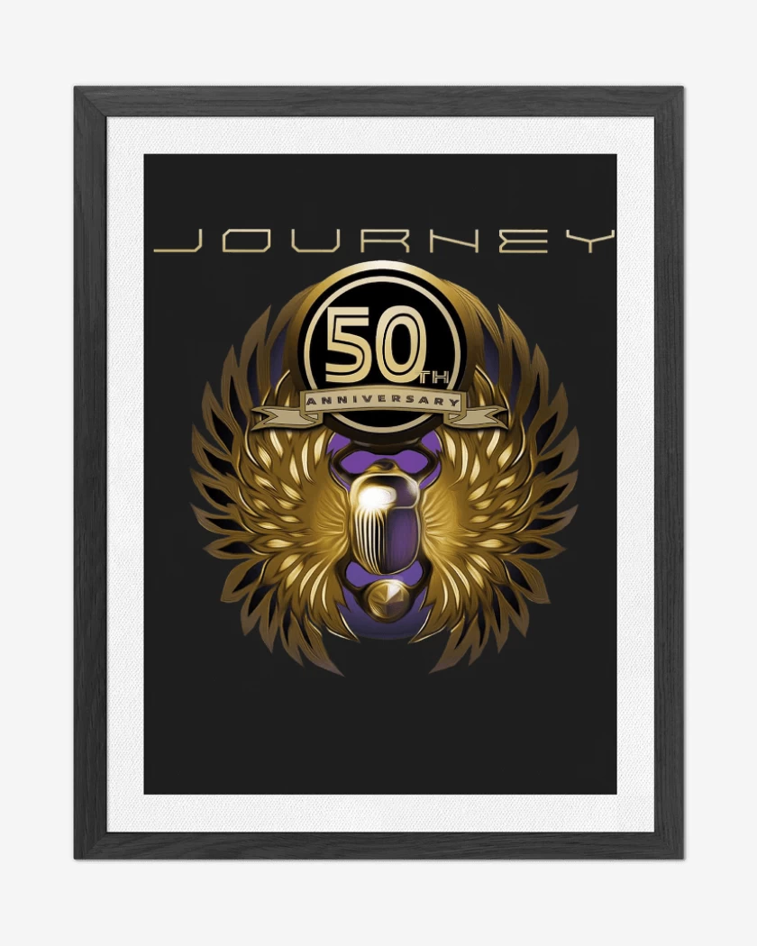 Cuadro decorativo Negro de Journey 50th 