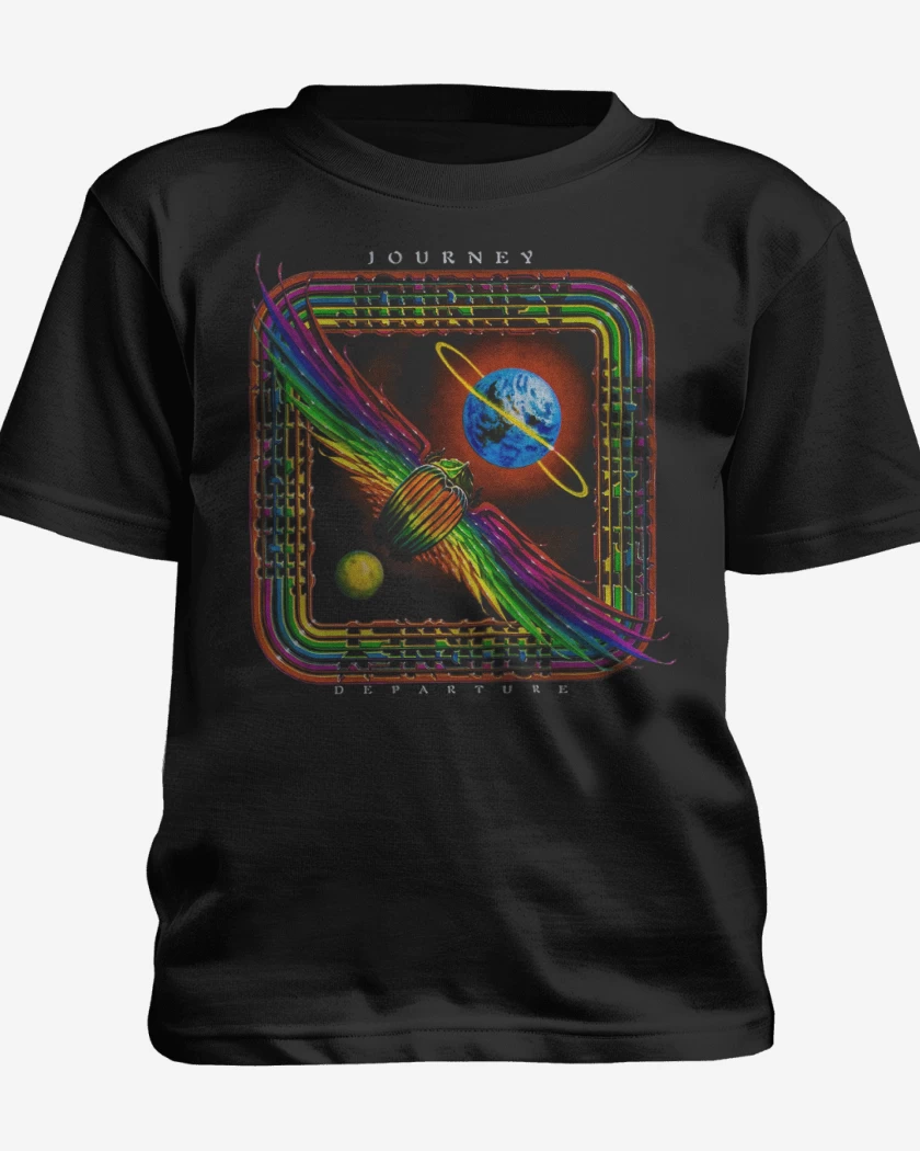 Polera de niño Negro de Departure
