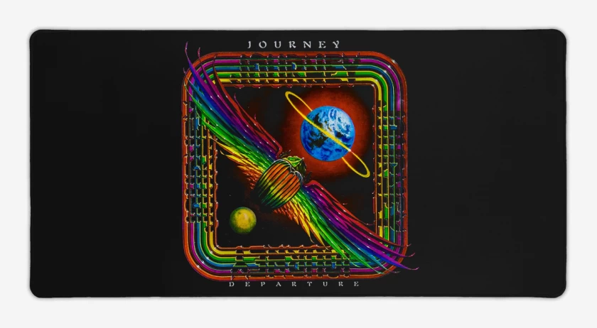 Mouse pad Gamer Negro de Departure