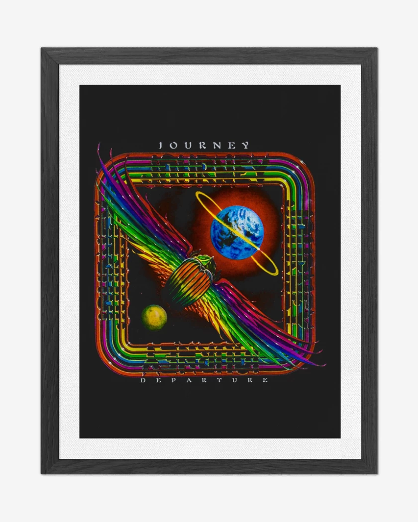 Cuadro decorativo Negro de Departure