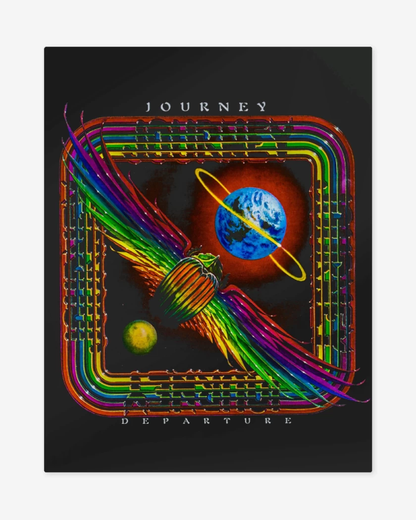 Print metalico Negro de Departure