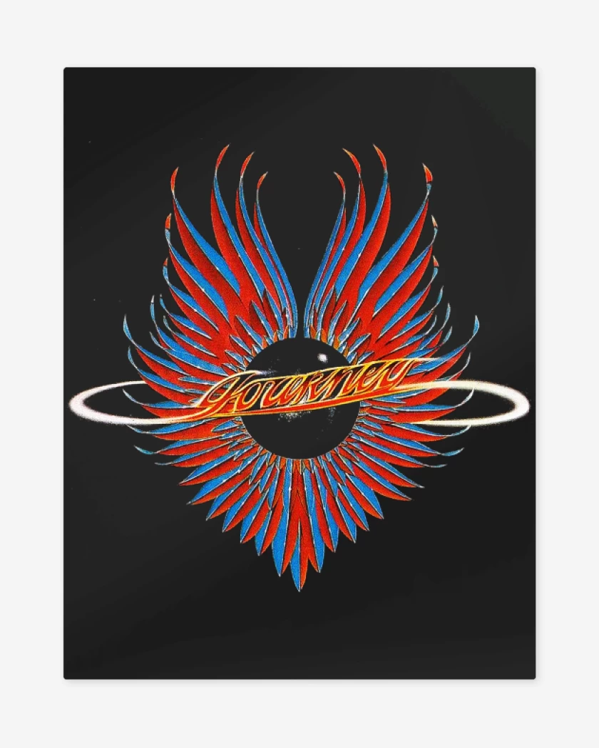 Print metalico Negro de Journey